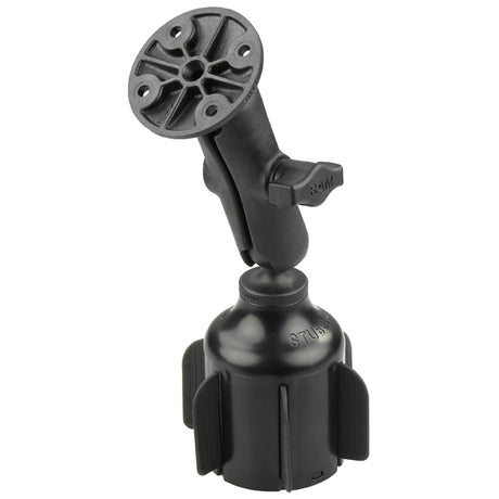 RAM Mount RAM Stubby Cup Holder Mount wRound Plate