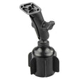 RAM Mount RAM Stubby Cup Holder Mount wDiamond Plate
