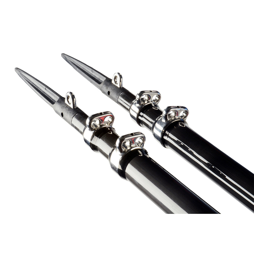 CE Smith Gen3 Carbon Fiber Outriggers  Black  22  Pair