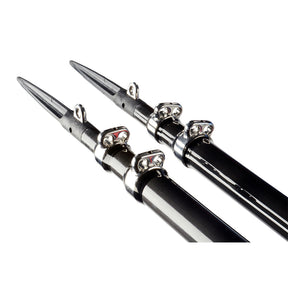 CE Smith Gen3 Carbon Fiber Outriggers  Black  22  Pair