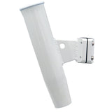 CE Smith Aluminum Vertical ClampOn Rod Holder 1516 OD White Powdercoat wSleeve