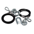 CE Smith Safety Cables  5000lb Capacity  PVC Coated  Pair