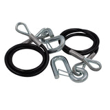 CE Smith Safety Cables  5000lb Capacity  PVC Coated  Pair