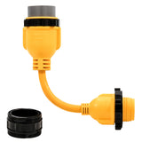 Camco 50AM30AF Power Grip Marine 12 Locking Adapter  MLockFLocking Adapter