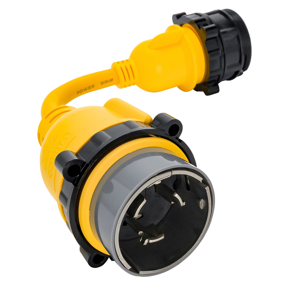 Camco 50AM30AF Power Grip Marine 12 Locking Adapter  MLockFLocking Adapter