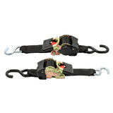 Camco Retractable Tie Down Straps  2 Width 6 Dual Hooks