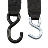 Camco Retractable Tie Down Straps  2 Width 6 Dual Hooks