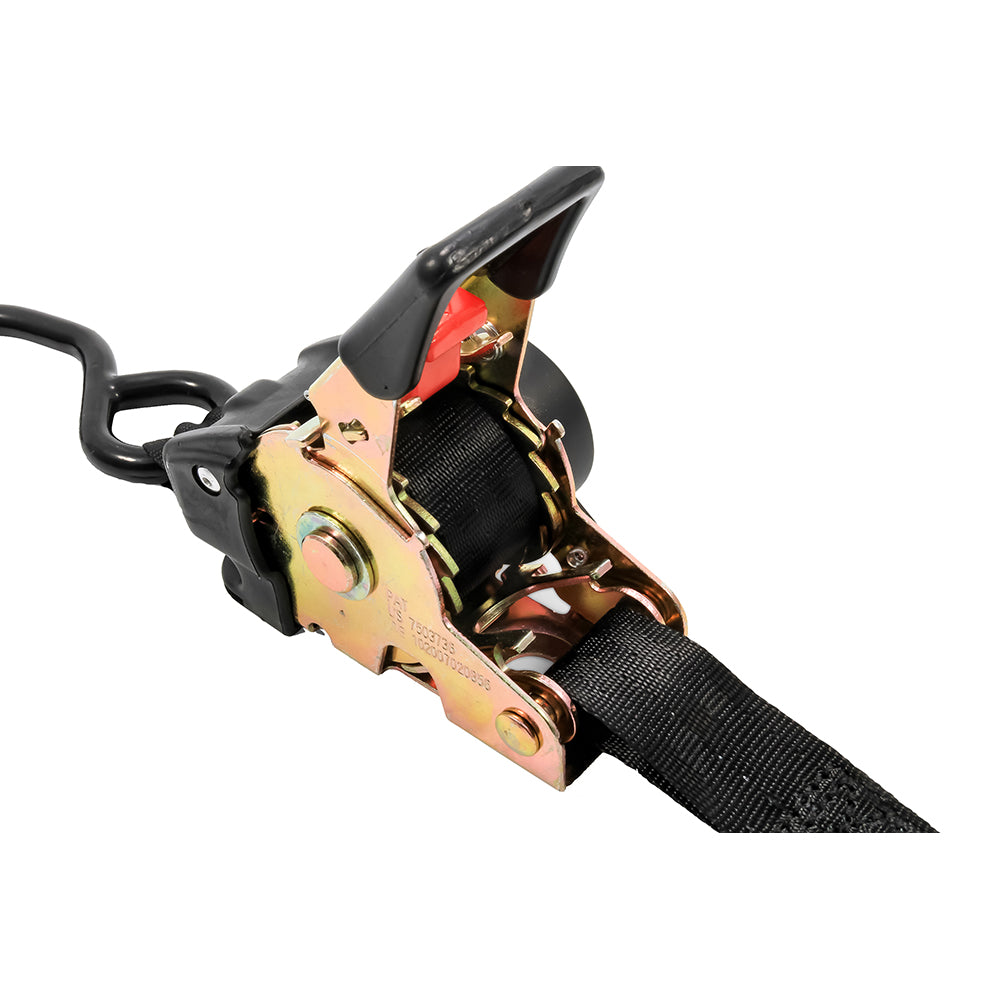 Camco Retractable TieDown Straps  1 Width 6 Dual Hooks