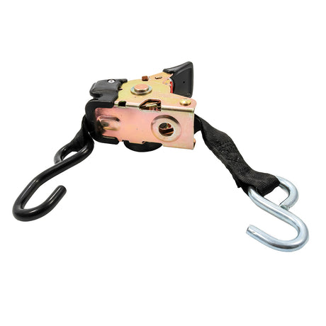 Camco Retractable TieDown Straps  1 Width 6 Dual Hooks