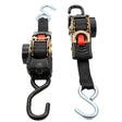 Camco Retractable TieDown Straps  1 Width 6 Dual Hooks
