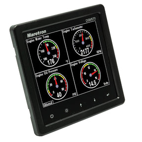 Maretron DSM570 57 High Resolution Color Display wBlack Enclosure