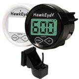 Hawkeye DepthTrax InDash Digital Depth  Temp Gauge  Transom Mount