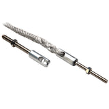 C Sherman Johnson Splice Eye wThreaded Stud 516 24 x 212 LH wSplice Eye