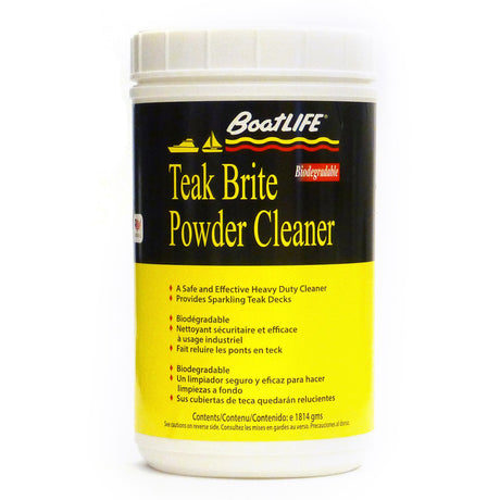 BoatLIFE Teak Brite Powder Cleaner  Jumbo  64oz