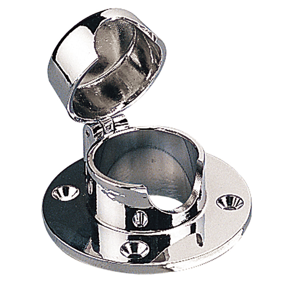 SeaDog Chrome Brass Hinged Chain Deck Pipe