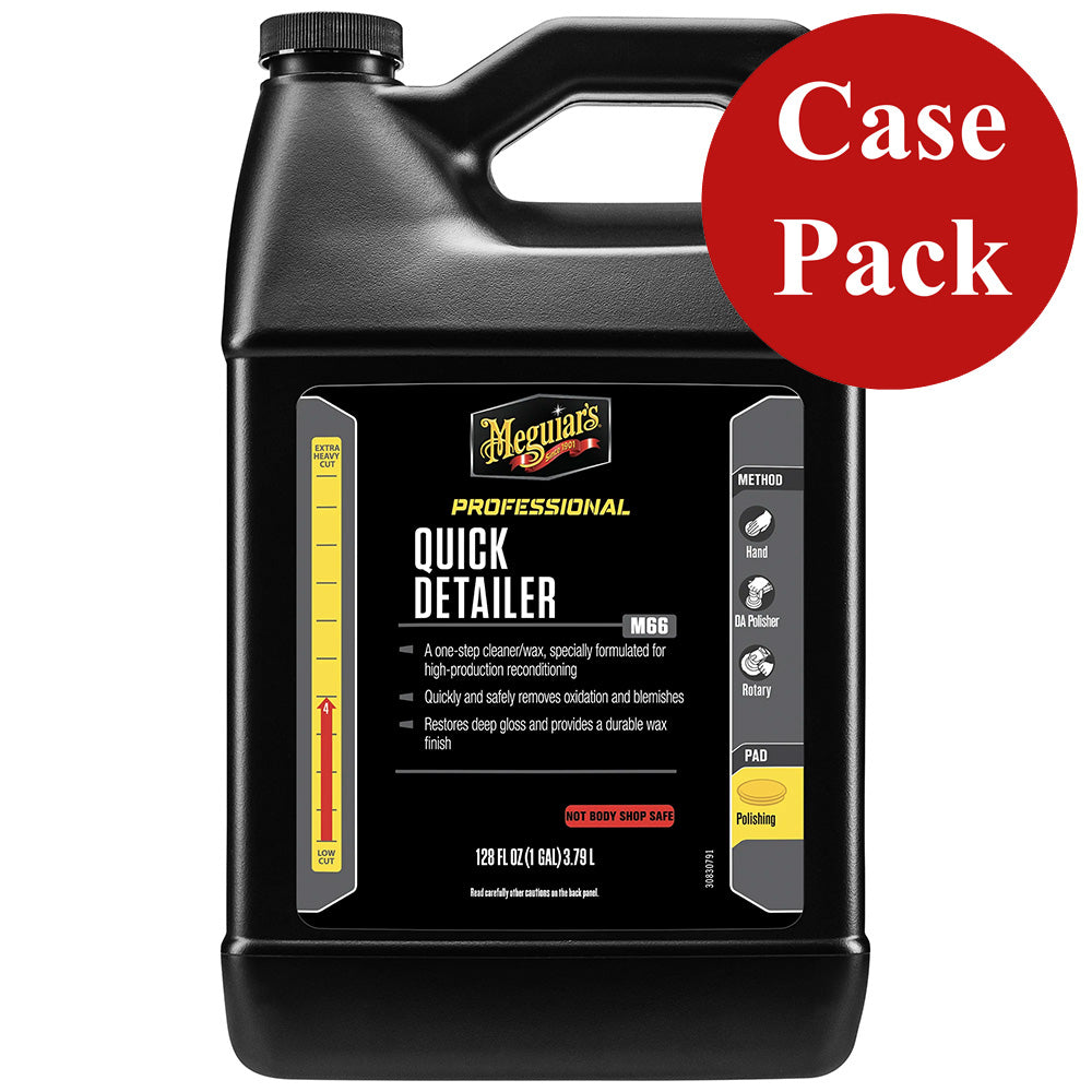 Meguiars Mirror Glaze Quick Detailer  1 Gallon Case of 4