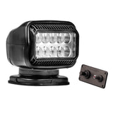 Golight Radioray GT Series Permanent Mount  Black LED  Hard Wired Dash Mount Remote 20214GT