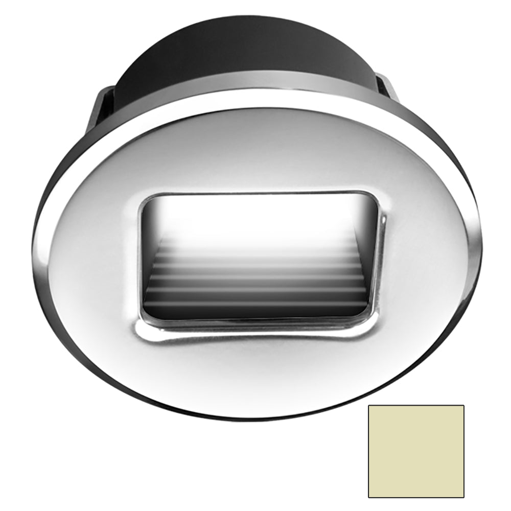 i2Systems Ember E1150Z SnapIn  Polished Chrome  Round  Warm White Light