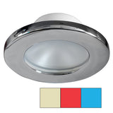 i2Systems Apeiron A3120 Screw Mount Light  Red Warm White  Blue  Chrome Finish