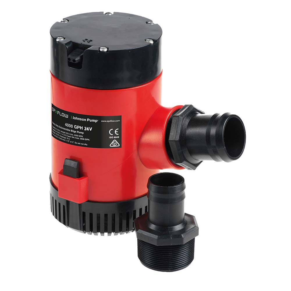 Johnson Pump Heavy Duty Bilge Pump 4000 GPH  24V