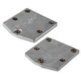Tecnoseal Aluminum Mercury Zeus Pod Trim Tab Anode Kit wHardware