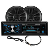 Boss Audio MCBK634B6 Marine Stereo  65 Speaker Kit  Black