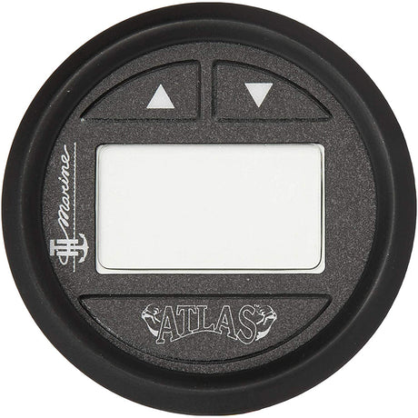 TH Marine ATLAS Hydraulic Gauge Kit f6 10 12  14 ATLAS Jack Plate  Black Bezel