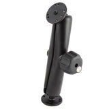 RAM Mount RAM Double Ball Mount wKey Lock Knob