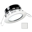i2Systems Apeiron PRO A503  3W Spring Mount Light  Round  Cool White  White Finish
