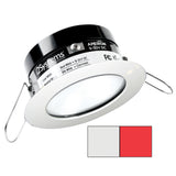 i2Systems Apeiron PRO A503  3W Spring Mount Light  Round  Cool White  Red  White Finish