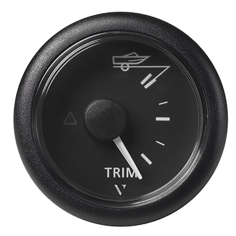 Veratron 52MM 2116 ViewLine Trim Indicator Gauge UpDown  Black Dial  Round Bezel