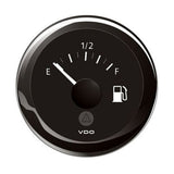 Veratron 52MM 2116 ViewLine Tank Level Gauge EF  3180 Ohm  Black Dial  Bezel