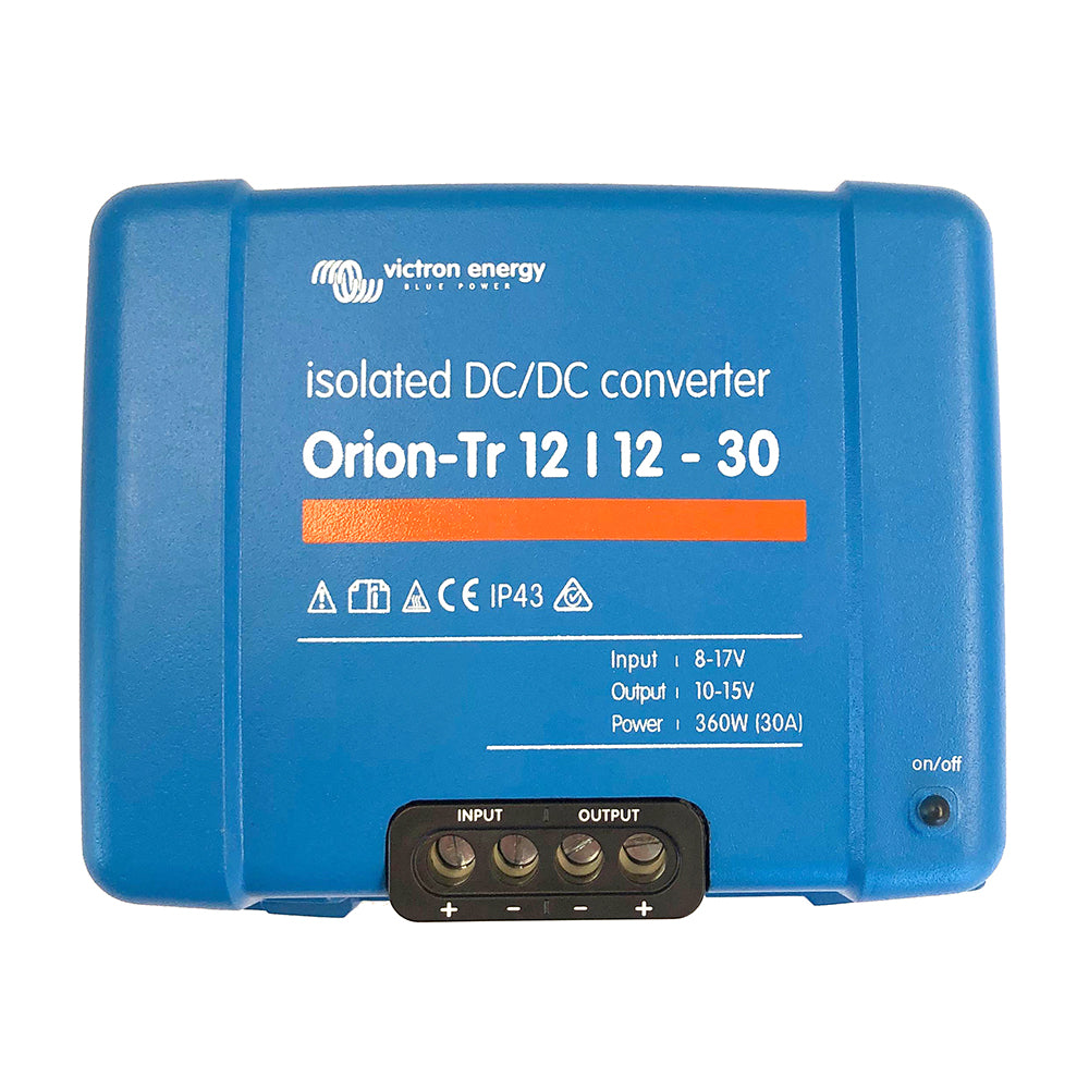 Victron OrionTR DCDC Converter  12 VDC to 12 VDC  30AMP Isolated