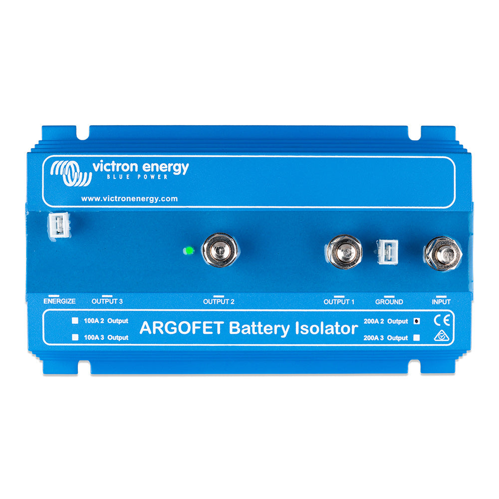 Victron ArgoFET 2002 Battery Isolator  200AMP  1 Alternator 2 Batteries