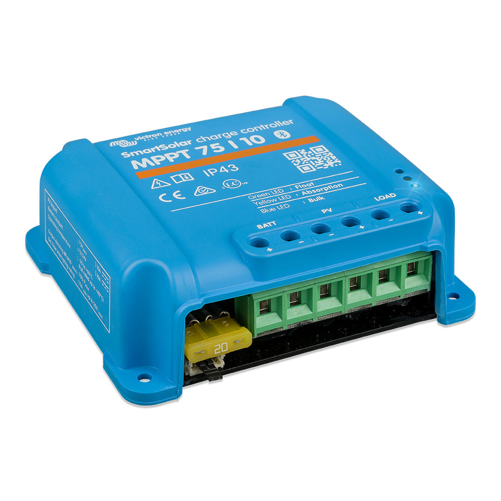 Victron SmartSolar MPPT Solar Charge Controller  75V  10Amp  UL Approved