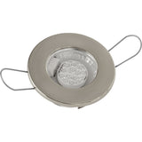 SeaDog LED Overhead Light  Brushed Finish  60 Lumens  Clear Lens  Stamped 304 Stainless Steel