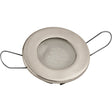 SeaDog LED Overhead Light  Brushed Finish  60 Lumens  Frosted Lens  Stamped 304 Stainless Steel
