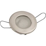 SeaDog LED Overhead Light  Brushed Finish  60 Lumens  Frosted Lens  Stamped 304 Stainless Steel