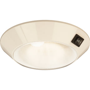 SeaDog White Plastic LED Dome Light 4 DayNight  ClearRed Bulb