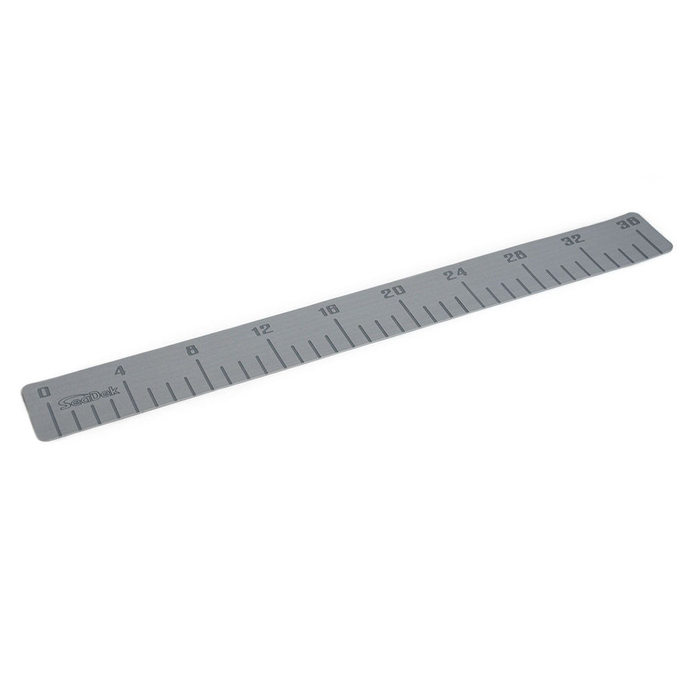 SeaDek 36 Fish Ruler  Storm Grey wSeaDek Logo