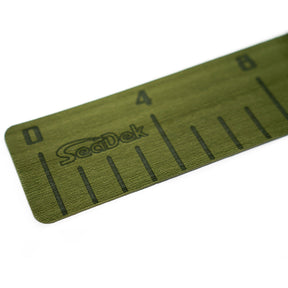SeaDek 36 Fish Ruler  Olive Green wSeaDek Logo