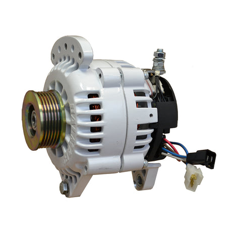 Balmar Alternator 120 Amp 12V 315 Dual foot Saddle Single K6 Pulley wIsolated Grounding