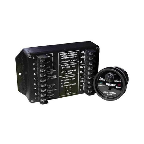 FireboyXintex 8 Circuit Engine Shutdown wTime Delay  Round Display