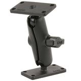 RAM Mount Double Ball Mount wTwo 15 x 3 Plates