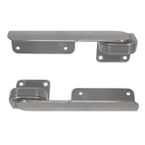 TACO Command Ratchet Hinges  938  Polished 316 Stainless Steel  Pair