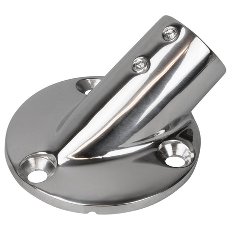 SeaDog Rail Base Fitting 234 Round Base 30 316 Stainless Steel  1 OD
