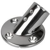 SeaDog Rail Base Fitting 234 Round Base 45 316 Stainless Steel  1 OD