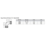 Viega ProPress 212  90 Copper Elbow  Double Press Connection  Smart Connect Technology