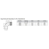 Viega ProPress 212  90 Copper Elbow  StreetPress Connection  Smart Connect Technology