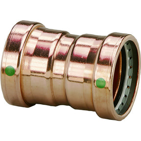 Viega ProPress 212 Copper Coupling wStop Double Press Connection  Smart Connect Technology